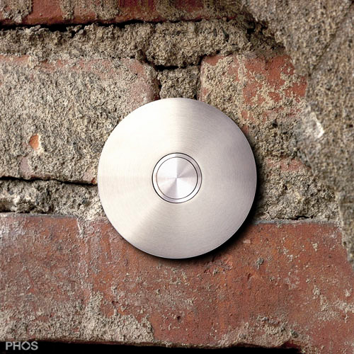 KK75R круглый дверной звонок PHOS 