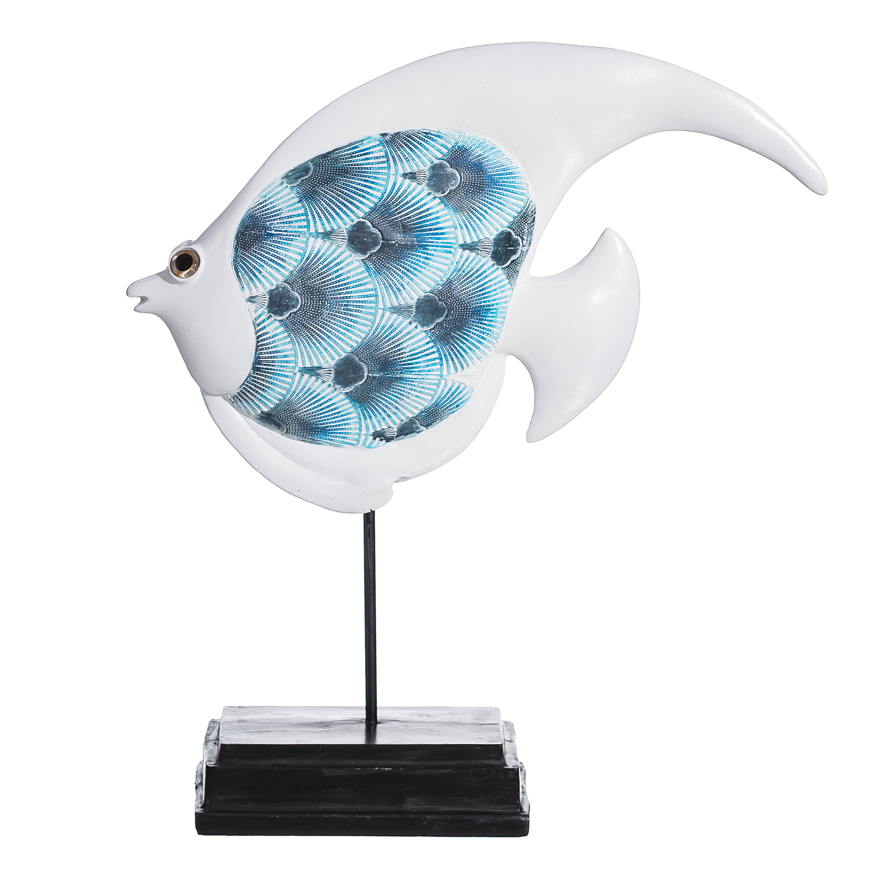 DZ-121-220 ДЕКОР НАСТОЛЬНЫЙ РЫБА TO4ROOMS  - Вид №1