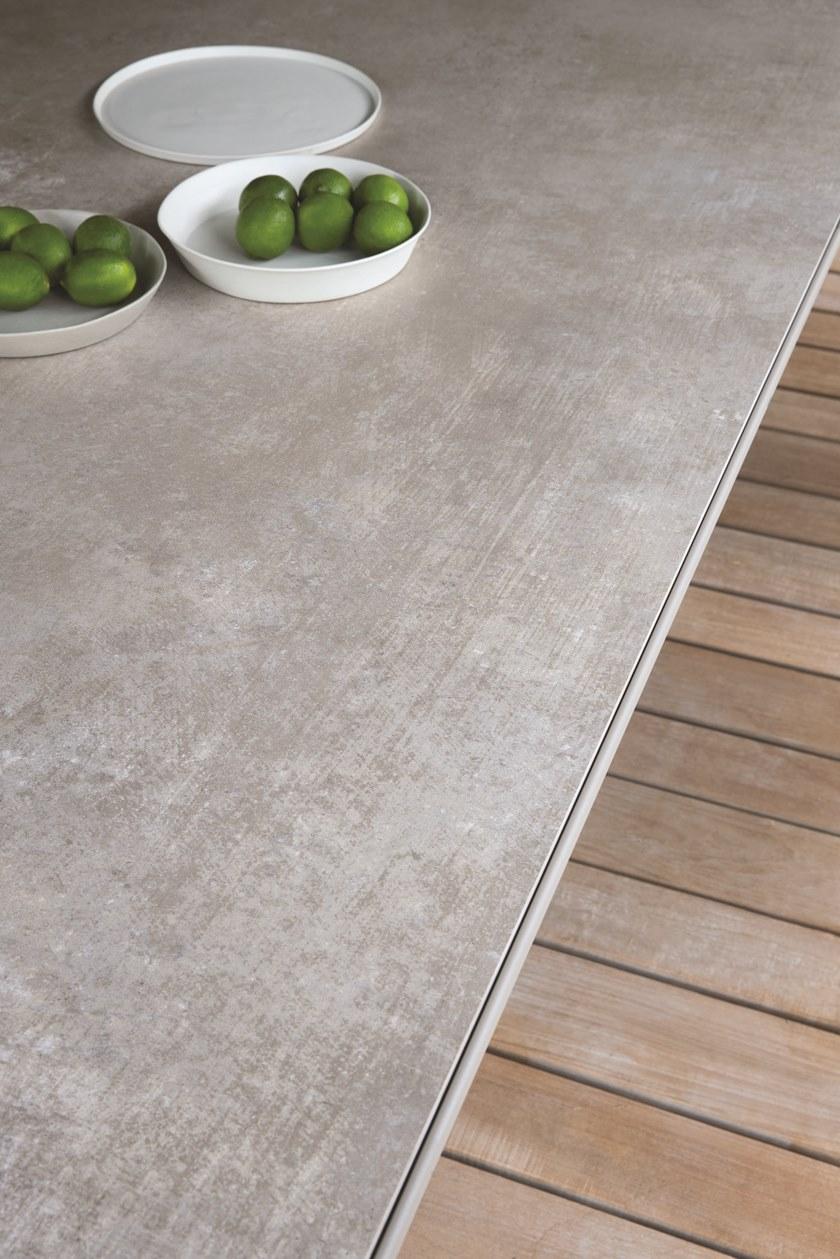 FAST Круглый садовый стол из алюминия Moai 92t14a - Вид №3