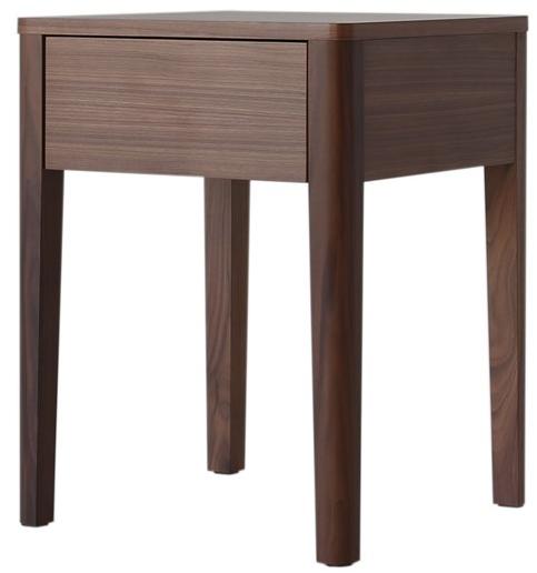 Heavens Прикроватная тумба из орехового дерева квадратная с ящиками Petra sun-id-1463117 - Вид №1