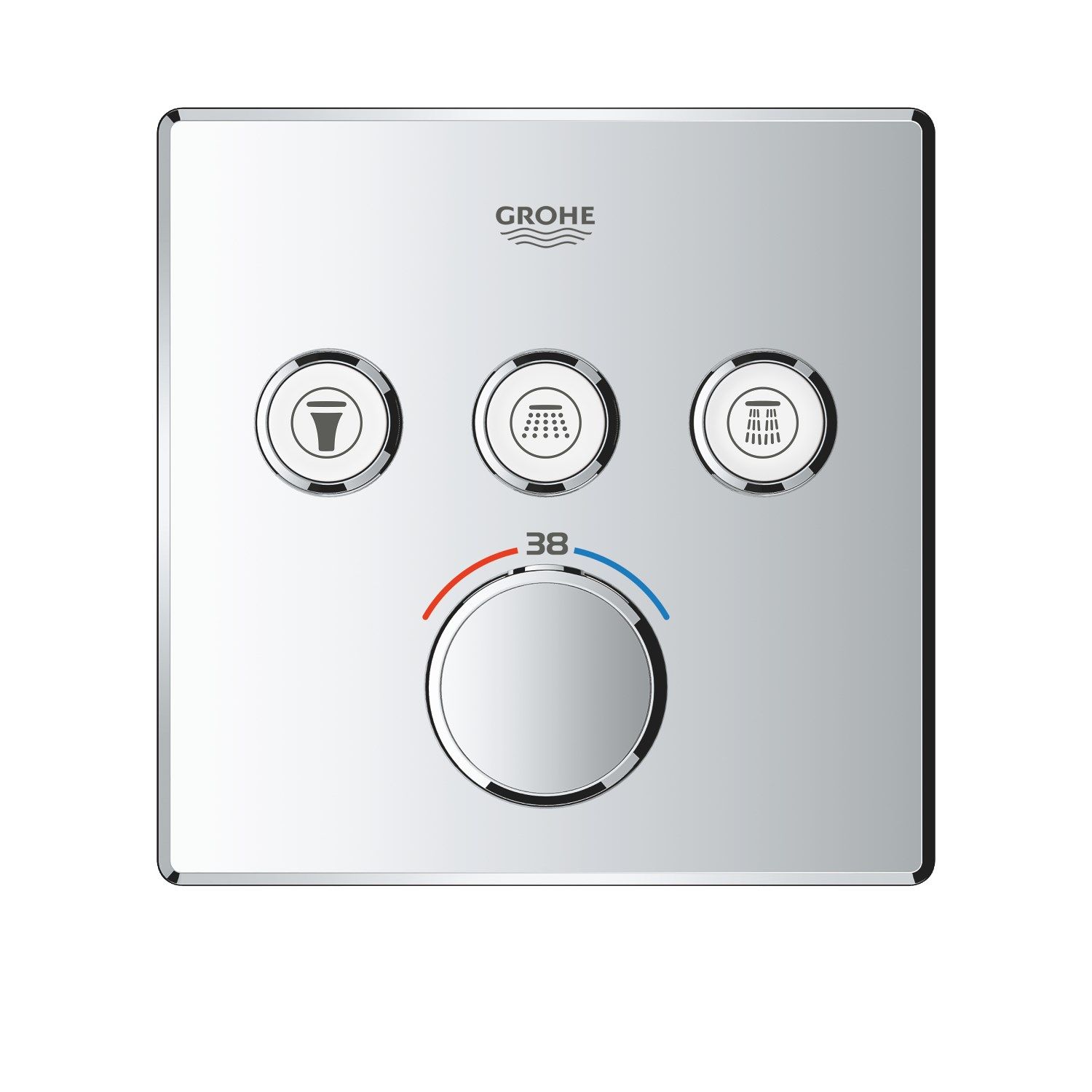 3-ходовой термостатический смеситель Grohe Grohtherm SmartControl ARCH-00128873 - Вид №1