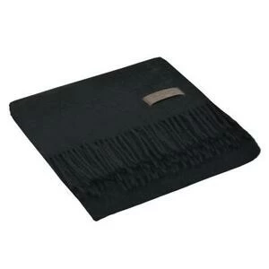 Плед шерстяной Dalia, 130х180 см, черный