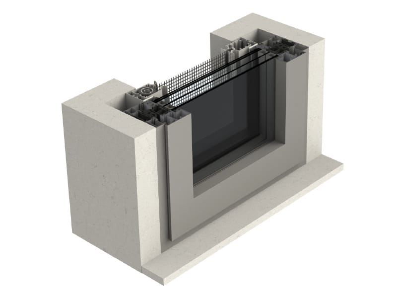 Боковая встраиваемая москитная сетка Mv Line Zanzariere - Incasso Laterale ARCH-00067087