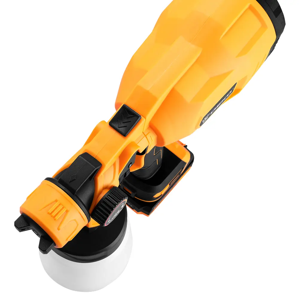 Краскопульт аккумуляторный Deko DSG20K2, 20 В Li-ion 2.3 Ач, 0.5 л/мин STLM-2190758 - Вид №9