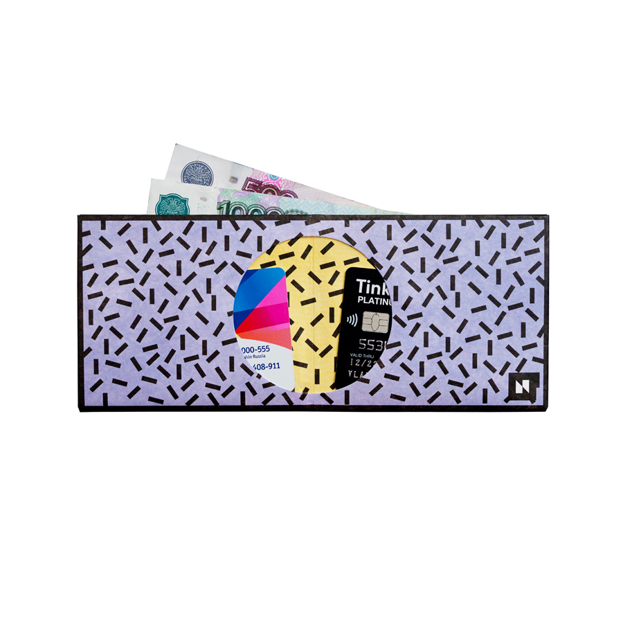 NW-116 Бумажник - new memphis New wallet  - Вид №2