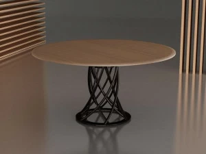 F.lli Orsenigo Круглый стол из стали и дерева