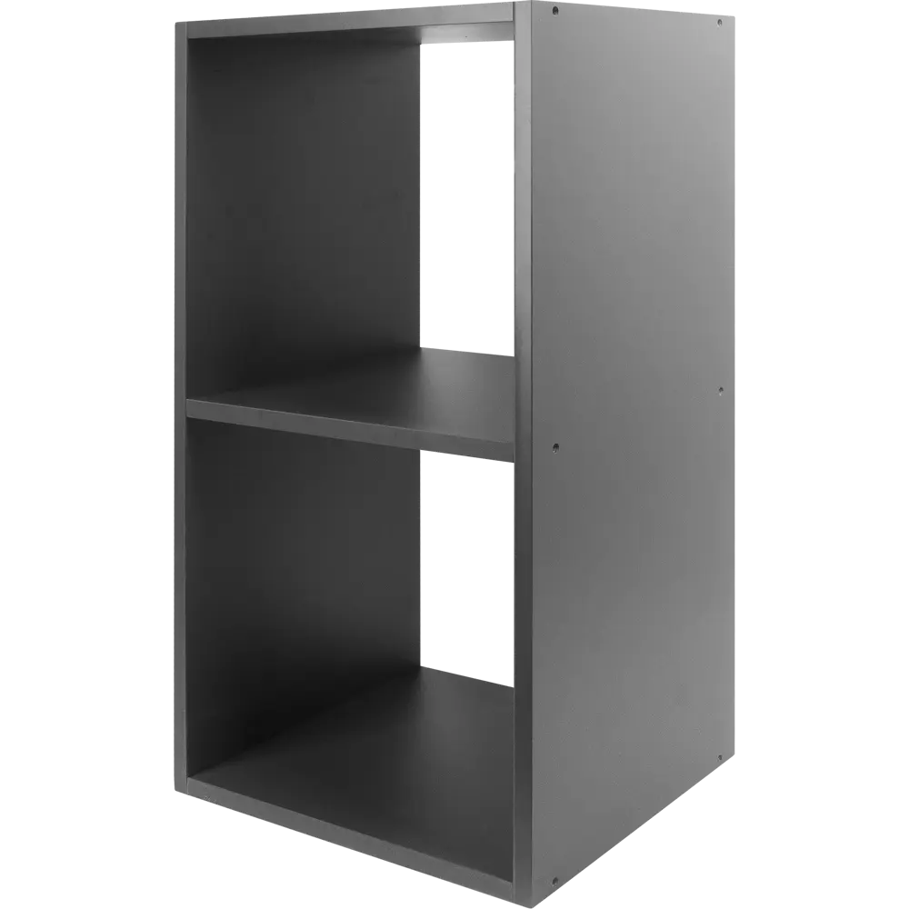 Стеллаж КУБ 2 секции 36х70.5х32 см ЛДСП цвет графит Santreyd STLM-2188185