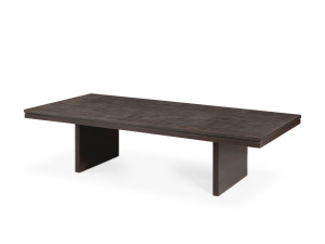 Прямоугольный журнальный столик из тикового дерева