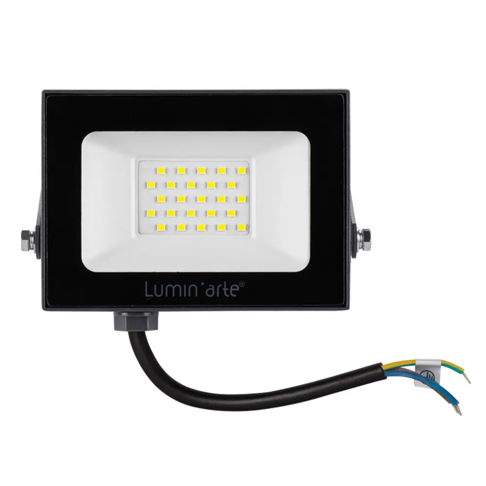 Прожектор светодиодный уличный Luminarte 30 Вт 5700K IP65 холодный белый свет LUMIN ARTE STLM-2175083 - Вид №2