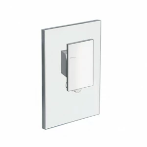 CRITA689 Внешние части смесителя для ванны / душа для CRICS535 с переключателем на 2 выпускных отверстия и металлической пластиной Cristina Rubinetterie