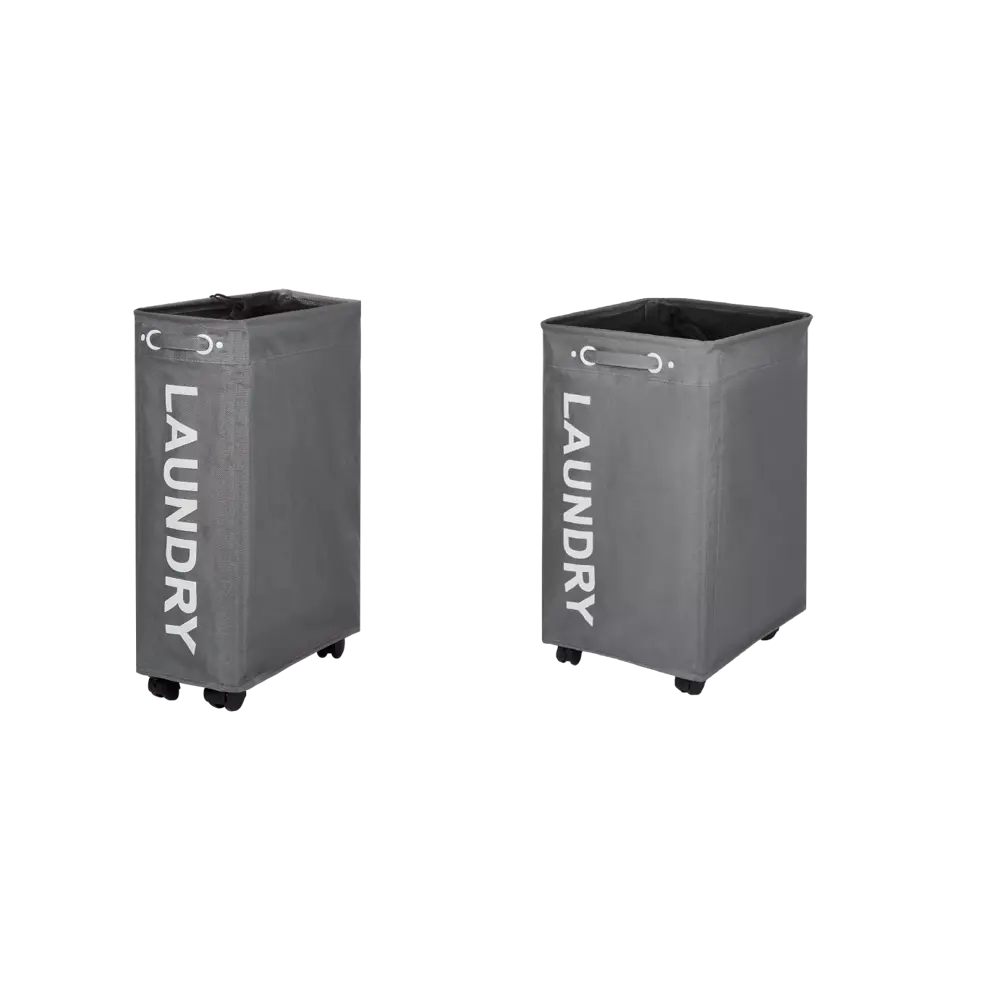 Корзина для белья Sensea Hamper 40 л цвет темно-серый STLM-2084329 - Вид №6