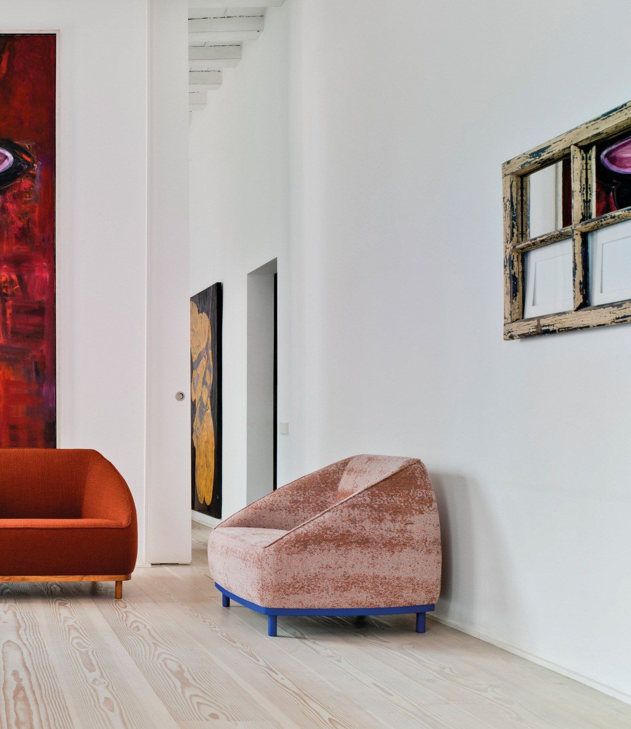 Тканевое кресло с подлокотниками SANCAL ARCH-00060803 - Вид №1