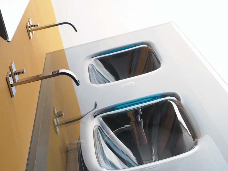 LASA IDEA Тумба под умывальник подвесная двойная Iks sun-id-1414952 - Вид №1