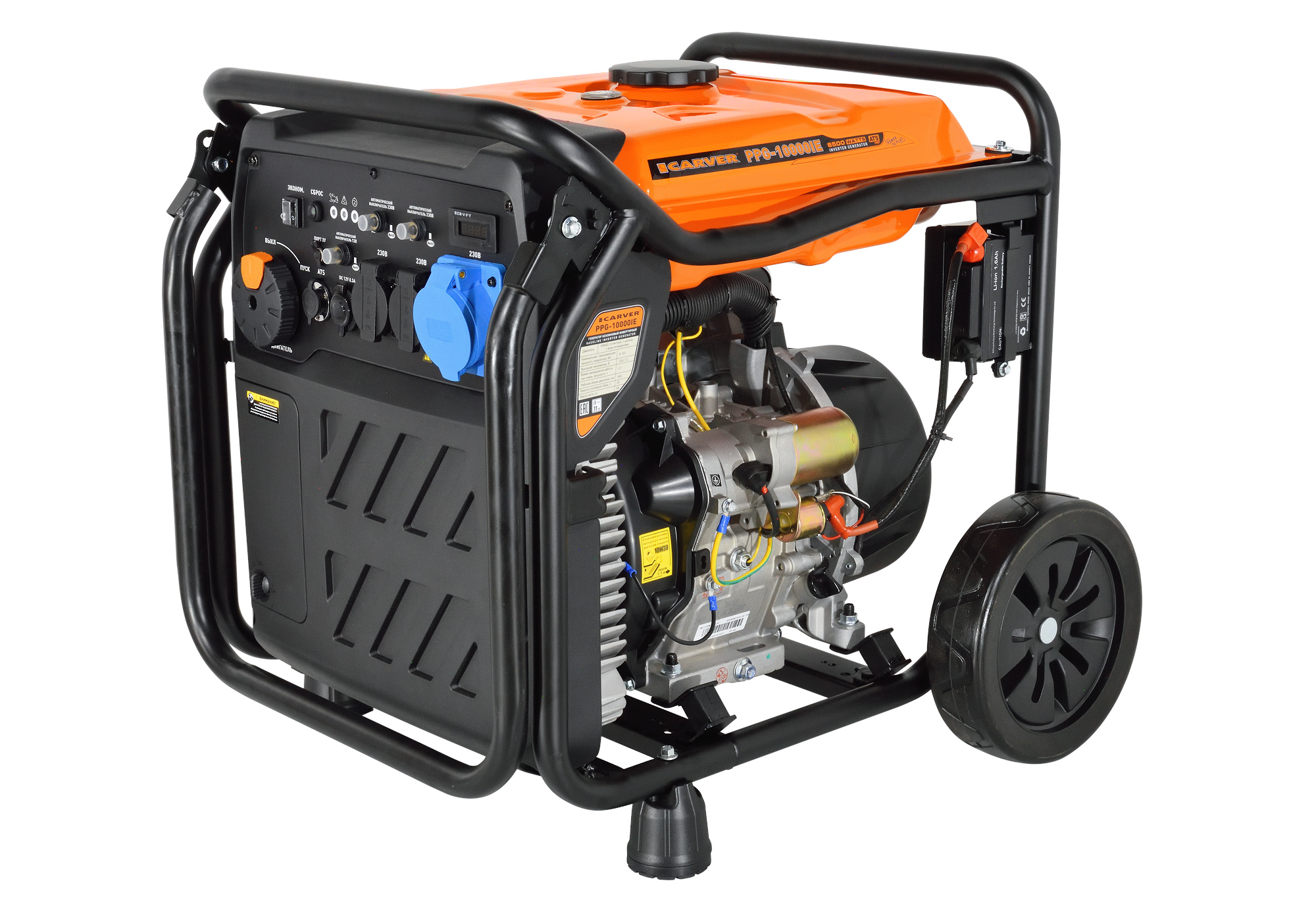 Электрогенератор   бензиновый Carver PPG-10000IE 9228022 STDN-0083047