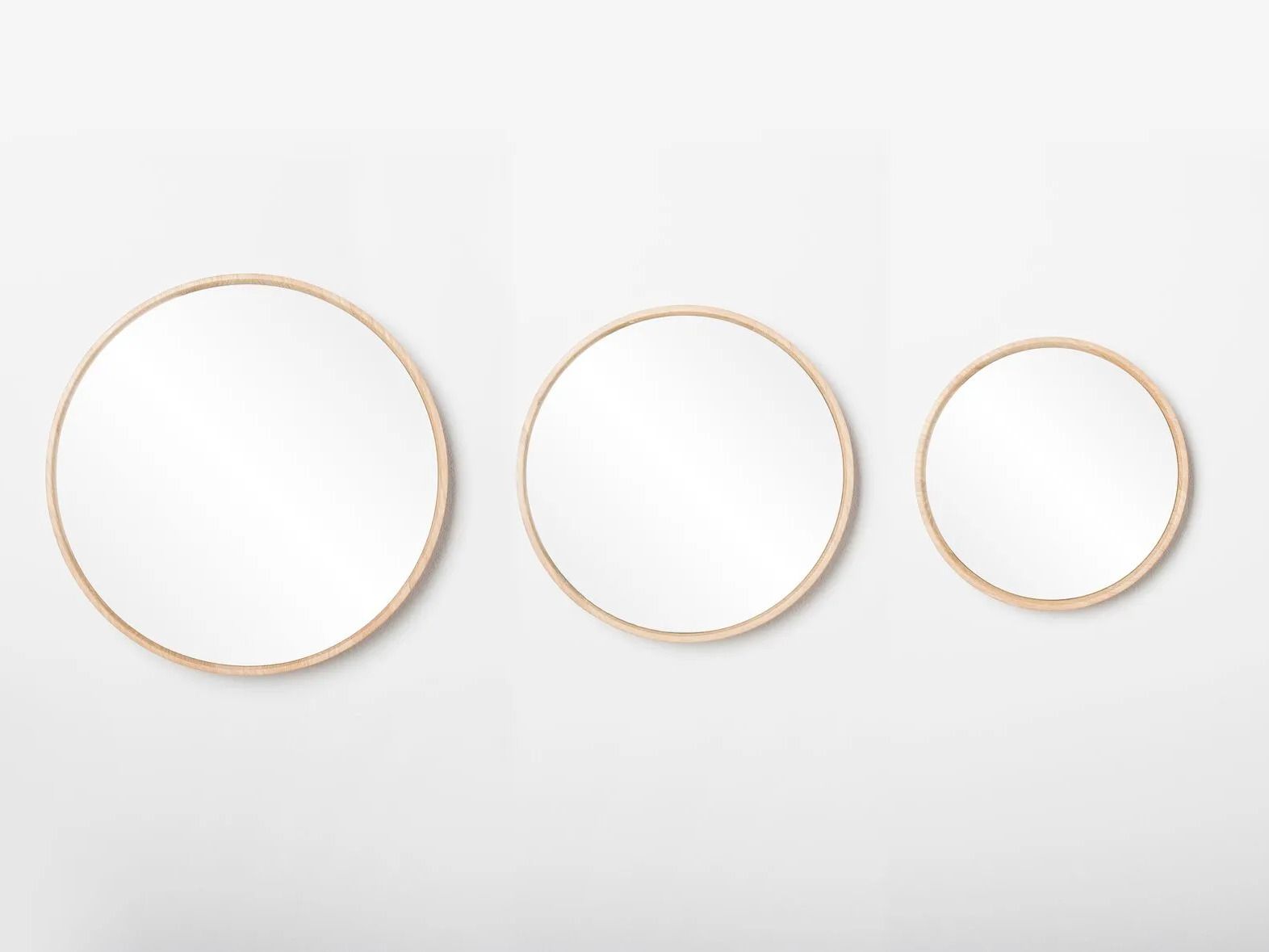 Настенное зеркало с круглой рамой Gazzda LOOK ARCH-00006123 - Вид №8