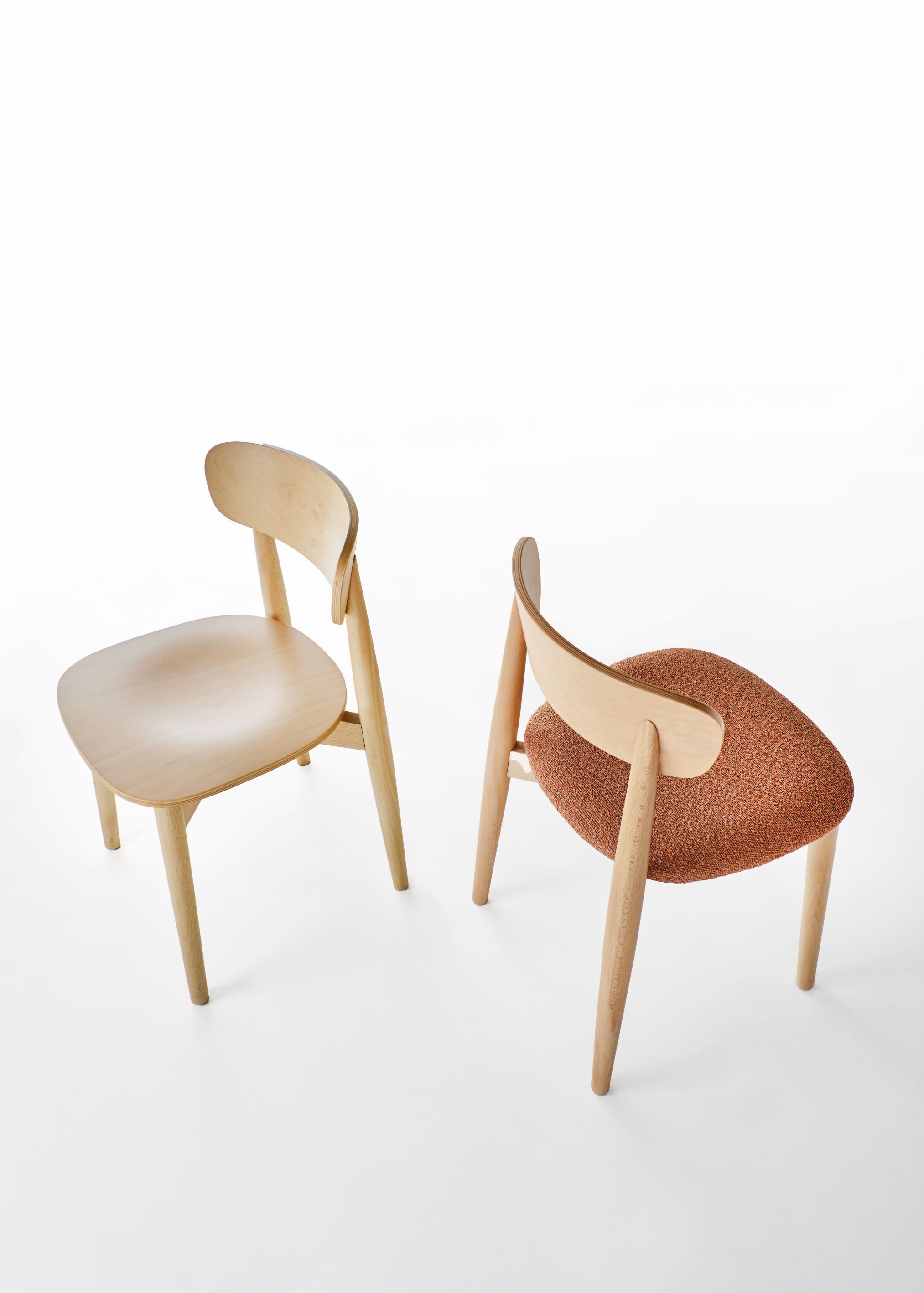 Стул из бука с открытой спинкой Sedex Lips ARCH-00097213 - Вид №2