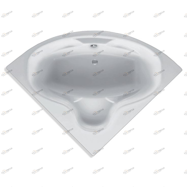 Mauersberger Ванна акриловая угловая 150х150 OPTICA 1215000101