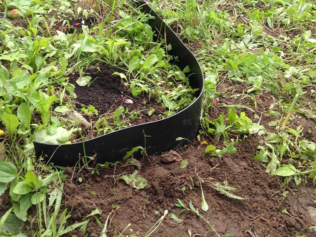 Лента бордюрная 600 мм x 10 м, 2 мм ГеоПластБорд GPBST-49 - Вид №6