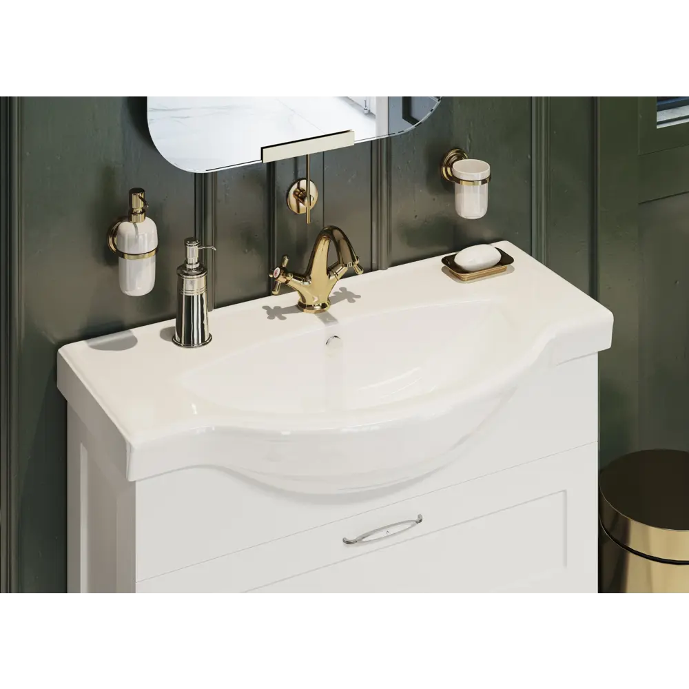 Тумба под раковину подвесная Sanita Luxe Classic 90 см STLM-2005468 - Вид №6