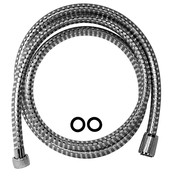 AGD 22.130CG 165 P  Шланг для душа серый и хром ARGO kran agd22130cg165p