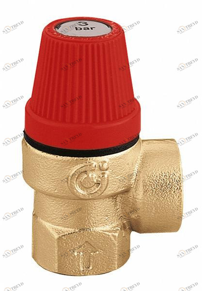 CALEFFI Обычный предохранительный клапан с соединениями "мама-мама" sun-id-1485988