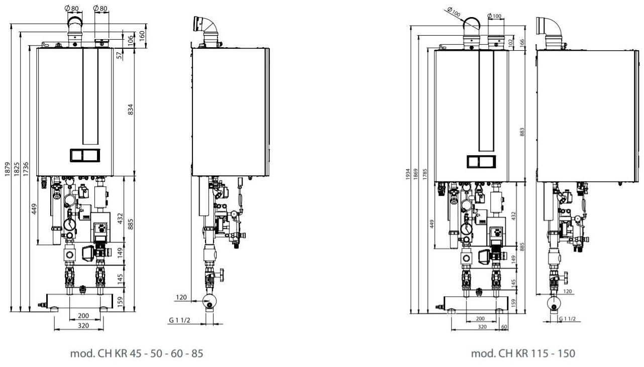 FONDITAL Настенный конденсационный котел Caldaie alta potenza sun-id-1495881 - Вид №3
