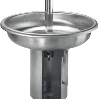 NHSX1000 Edone Отдельностоящая раковина с круглым принтом и 6 смесителями NHSX1000 