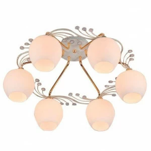 Потолочная люстра Citilux Сюита CL153162 CITILUX СЮИТА ЗОЛОТО 182756 Белый