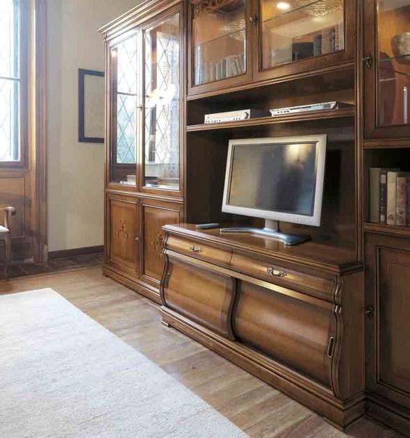 Arvestyle Книжный шкаф из массива дерева с подсветкой Fenice sun-id-1351993 - Вид №1