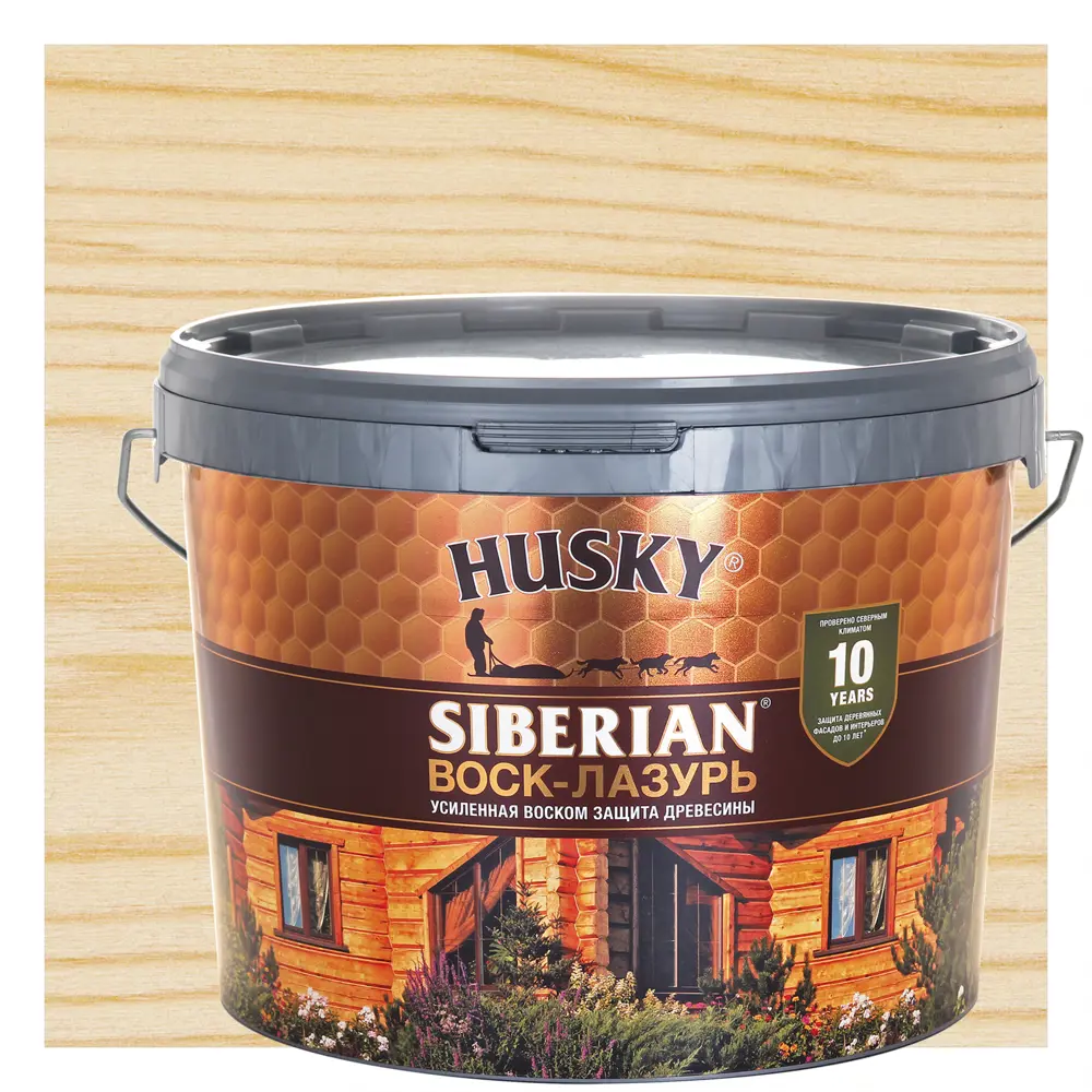 Воск-лазурь Husky Siberian для защиты и декора дерева 86765105 STLM-0071495