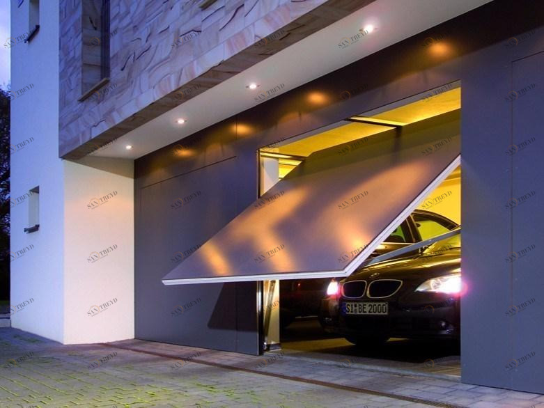 HÖRMANN ITALIA Стальные подъемно-поворотные гаражные ворота sun-id-1402454