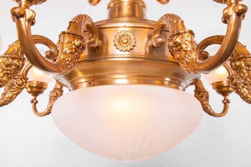 Patinas Lighting Люстра из латуни Pecs sun-id-1430106 - Вид №8