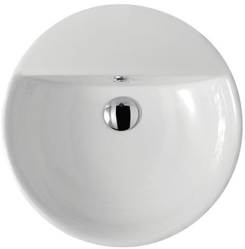 5203 Подвесная раковина настенная овальная Galassia EDEN белая - Вид №1