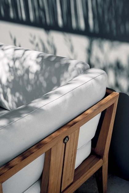 RODA 3-х местный садовый диван из канатекса Teka sun-id-1359293 - Вид №3