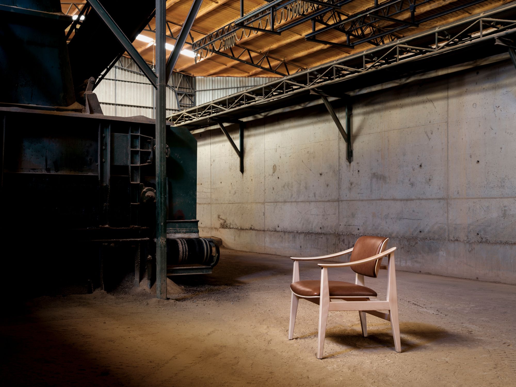 Кожаное кресло с подлокотниками More Contract Shanna ARCH-00014572 - Вид №1