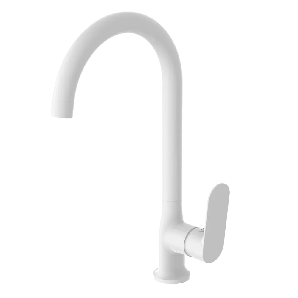 Смеситель кухонный Esko Annecy AN 519W высота 33.4 см цвет белый AN519W STLM-2141888