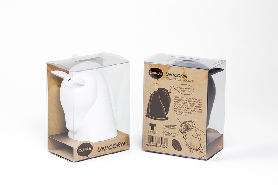 Держатель для зубочисток белый Unicorn QUALY  00-3871662 Белый  - Вид №5