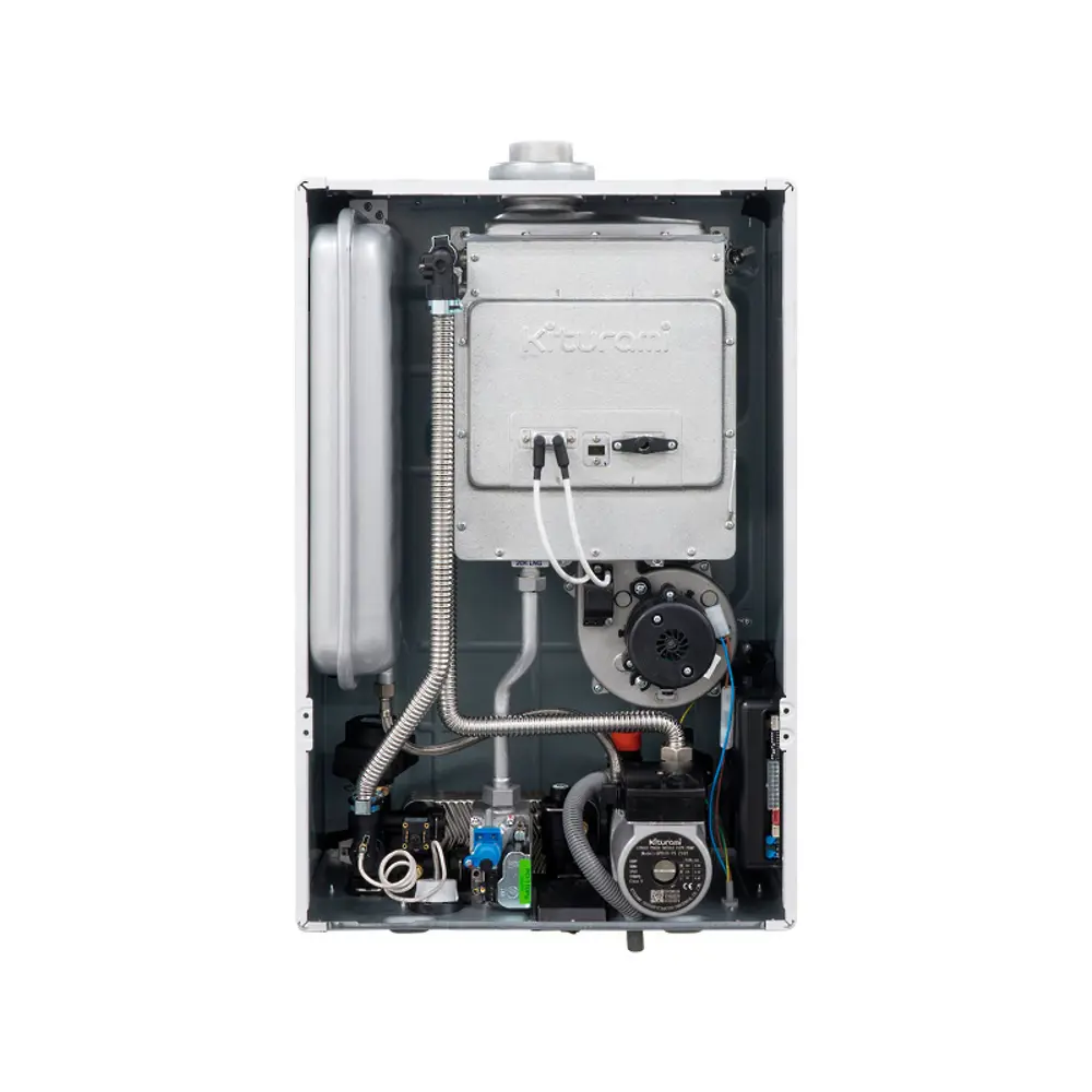 Газовый котел конвекционный 24 кВт Kiturami World Alpha-25 A21E220261 двухконтурный настенный STLM-2121763 - Вид №2