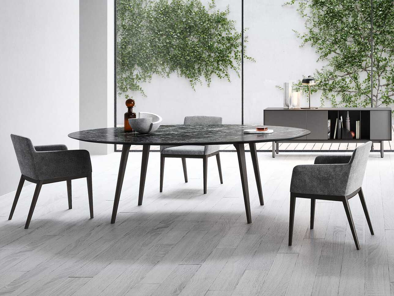 Овальный обеденный стол Novamobili REA ARCH-00108644 - Вид №5