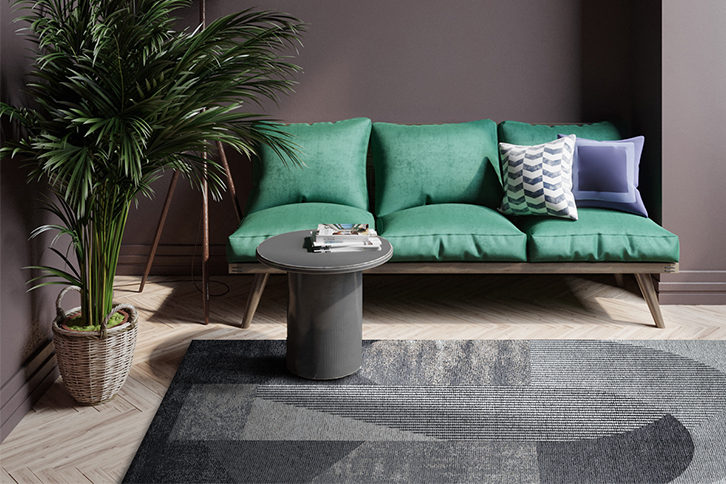 COLORISTICA Ковры  160 X 230  Серый ARC SCANDY 160x230 - Вид №1