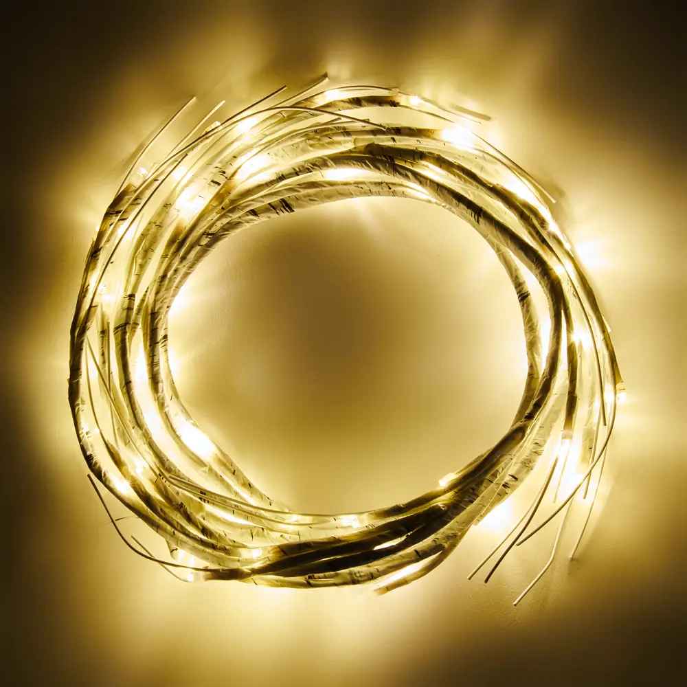 85105264 Электрогирлянда Ветка 48 ламп IP20 2 м на батарейках STLM-0058872 Santreyd  - Вид №1