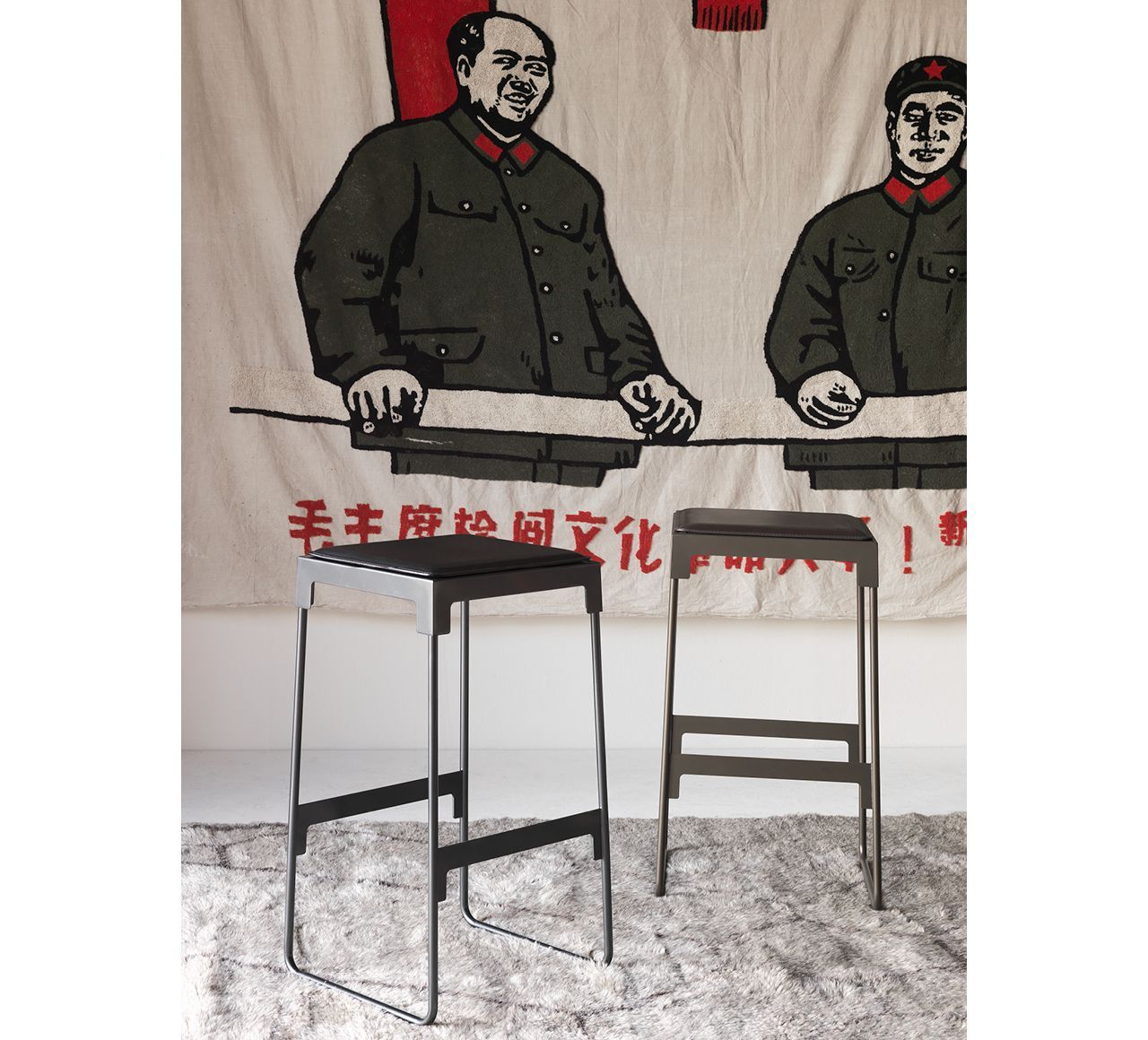 Стальной стул с порошковым покрытием Driade Mingx ARCH-00120032 - Вид №1