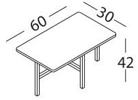 Marac Прямоугольный журнальный столик из мдф sun-id-1349144 - Вид №3