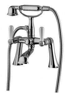 9527 Внешний смеситель для ванны и душа на стойке, соединение с душевым набором. Bongio La Tosca