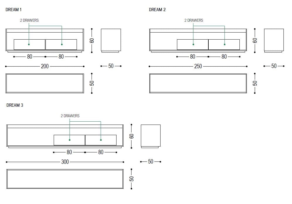 Шкаф с ящиками Riva 1920 DREAM ARCH-00029629 - Вид №11
