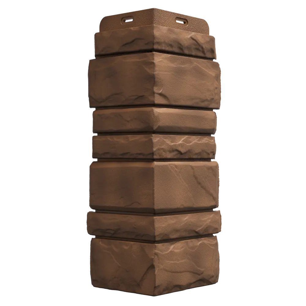 Угол наружный Dacha Сланец колотый цвет тёмно-коричневый STLM-2192769