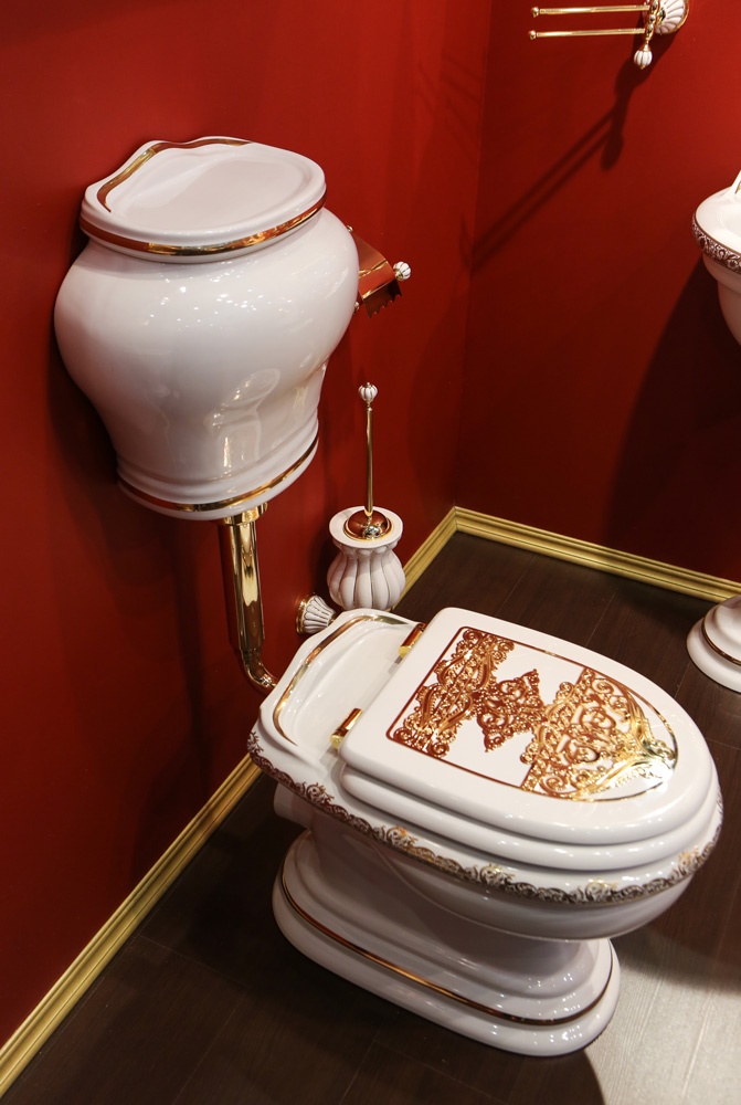 ML.MLD-25.712.D2/ML.MLD-25.708.D2/ML.OLV-29.013/ML.OLV-29.015/ML.RIC-29.040.BI.CR/ML.RIC-29.045.CR Напольный унитаз Migliore Milady - Вид №2