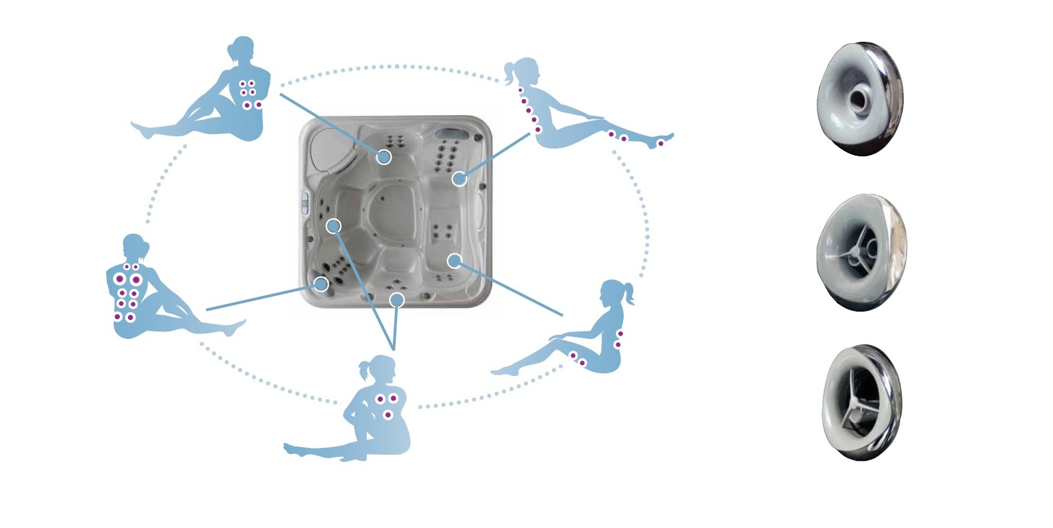 Домашний бассейн My Spa 195_E OF Glass1989 Portable Spa RQ00P110110 - Вид №2
