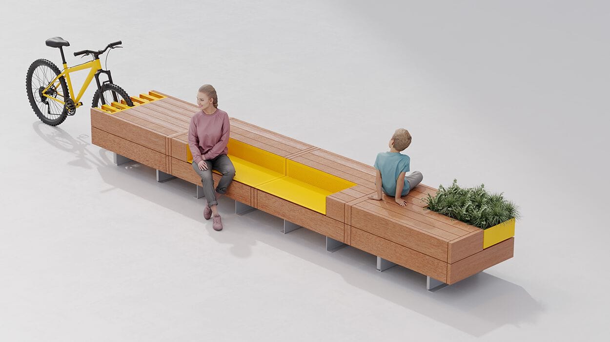 Сиденье со спинкой DIMCAR нас ARCH-00028325 - Вид №2