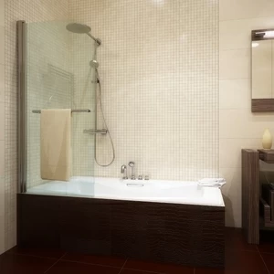 Шторка на ванну 80x150 GV-601 GUTEWETTER LUX PEARL